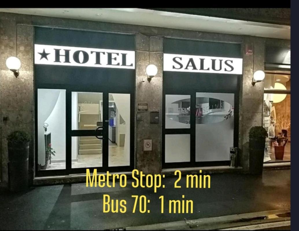 Hotel Salus Мілан Екстер'єр фото